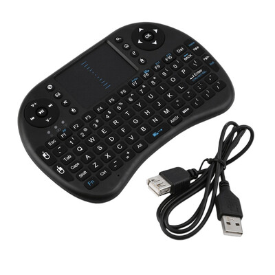 

Mini Wireless Keyboard RF 24G Mouse Touchpad Design Handheld Keyboard for Multimedia Gaming PC Android TV Windows X-BOX Player