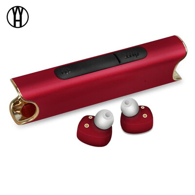 

WH TWS-S2 Bluetooth Headphone Waterproof IP67 Headset Binaural Stereo earphone with 850 mAH Charger box For iPhone android