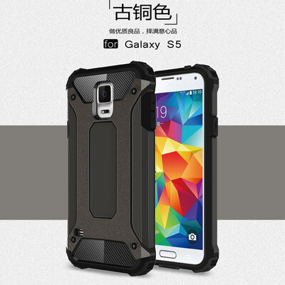 

Fivice Samsung Galaxy S5 case Luxury Silicone Diamond Armor PC Hard Shell Phone Case