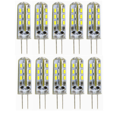 

Sencart G4 LED Bulbs 2W 12V DC 24 SMD 3014 LED Light Warm White of White Corn Lights Lamp for Halogen Light Bulb Replace
