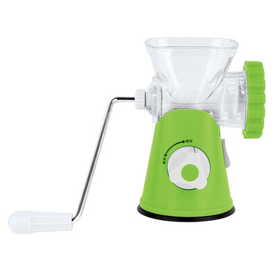 

Mini Colorful Manual Meat Grinder Household Meat Cutter