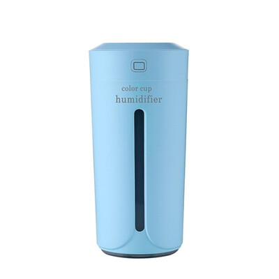 

Usb color light cup humidifier small silent air capacity office refill cup