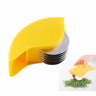 

Outdoor Herb Rolling Mincer Herbal Manual Scallion Cutter Slicers Non-slip