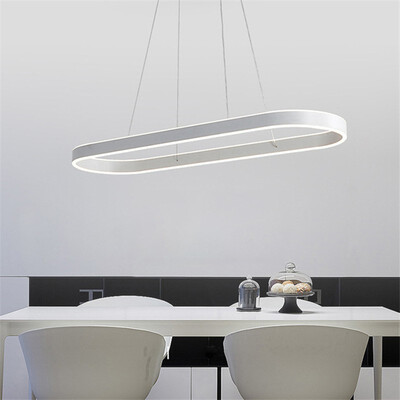 

Baycheer HL482191 88CM Three-color Acrylic Round LED Office Chandelier