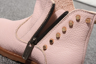 

Girls Waterproof Side Zipper Short Ankle Autumn & Winter Boots