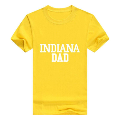 

Dad Basic Block Team Color T Shirt College University T-Shirt