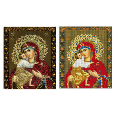 

5D Diamond Painting Virgin & Jesus Cross Stitch DIY Religious Room Home Decor