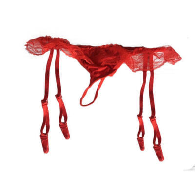 

Women Sexy G-string Thong Bikini Brief Underwear Lingerie With Garter Underpants