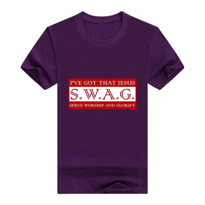 

Christian Religious Men Tshirt Ive Got That Jesus Swag