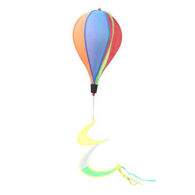 

UpperX Hot air balloon Spinner Winds ballooning Kite Garden Court House Decoration Air Channel Toy - 6
