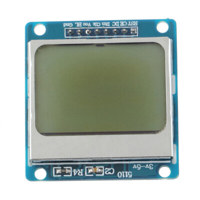 

Новый 84*48 ЖК-модуль голубой подсветкой адаптер PCB для Nokia 5110