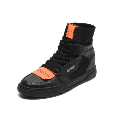 

Mens fashion casual boots high-top shoes