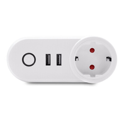 

WiFi Smart Plug Remote Control Socket Work for Amazon Alexa Google Home
