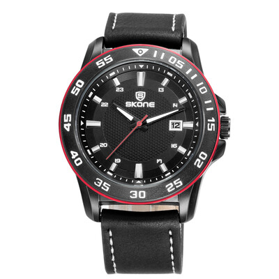 

SKONE Fashion Casual Watches 3ATM Water-resistant Men Quartz Watch Male Military Wristwatch Relogio Musculino