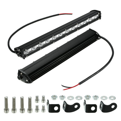 

2Pcs 13" 36W LED Light Bar Slim Work Light Spot Beam Driving Fog Light Road Lighting for Car Truck SUV Boat Marine Jeep