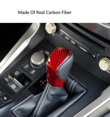 

Eppar New Carbon Fiber Shift Knob Cover 1PC Compatible with LEXUS RC RC300h RC350 2014-2019
