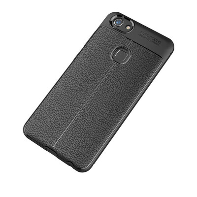 

Fivice Vivo V7 case Luxury leather TPU silicone anti-fall soft shell phone case