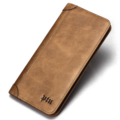 

PTU Large Capacity Leather Wallets for Men