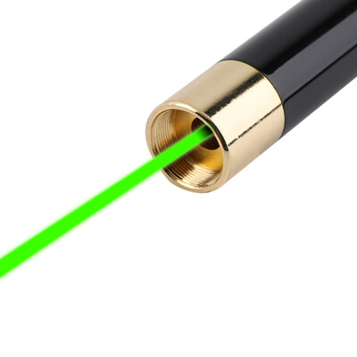 

USB аккумуляторная зеленый / красный свет лазерная указка Pen 5mW высокой мощности луча