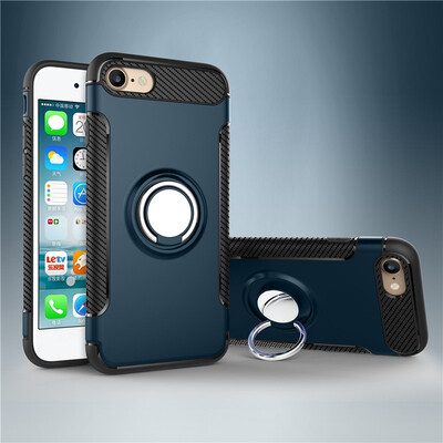 

Fivice iphone 66s case PC metal ring shell magnetic car bracket TPU phone case