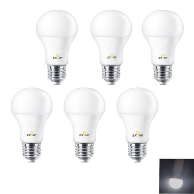 

EXUP A19 10W 75W Equivalent 1000LM E27 LED Bulb AC 180 - 265V 6PCS