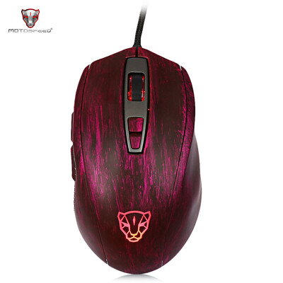 

Motospeed V60 Wired Gaming Mouse with RGB LED Light 5000DPI