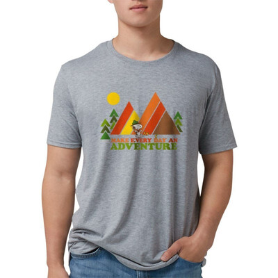 

CafePress - Snoopy-Make Every Day An Ad - Mens Tri-blend T-Shirt