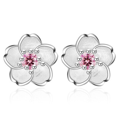 

Small CZ Crystal Stud Earrings For Women Fashion Jewelry Cubic Zirconia Accessories Female Ladies Brithday Gift E226