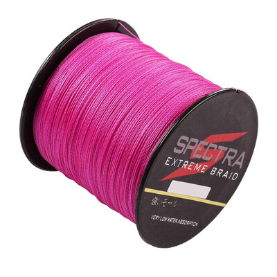 

4Strand 100M-2000M 6LB-300LB Test Pink 100%PE Dyneema Braided Fishing Line