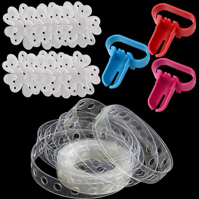 

Qingwei Balloon arch styling chain 10 m plum shape clip accessories 20 knotter tied balloon tool 3