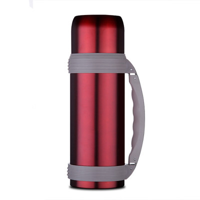 

Portable Outdoor Sports 1200 ml Stainless Steel Jug Thermos Red