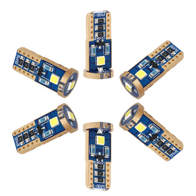 

T10 3030 3SMD DC 12V Auto Automobile Width Light Car License Light Reading Lamps White Light 6PCS