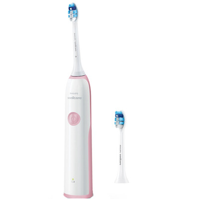 

Philips (PHILIPS) электрическая зубная щетка HX3226 / 41 взрослая перезаряжаемая акустическая вибрация зубная щетка мягкий уход за волосами тип нежный чистый вишневый порошок