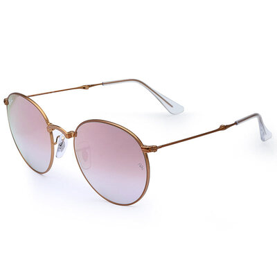

RayBan Ray Ban солнцезащитные очки для мужчин и женщин модели круглые серии складная рама золотой порошок бронзы с покрытием градиентной линзы солнцезащитные очки RB3532 198 / 7Y 53мм