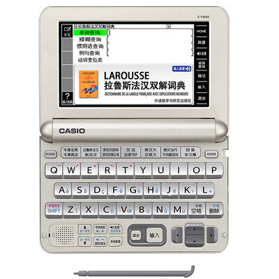 

CASIO E-Y400GD Электронный словарь Французский английский словарь French Learning Champagne Gold