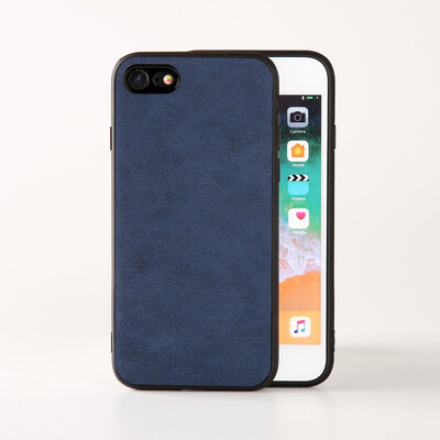 

Phone Cases For iPhone X Xs Max Cover Retro PU Leather Soft TPU Silicone Case For iPhone 6 6S Plus 7 8 Plus 7p 8p Shell