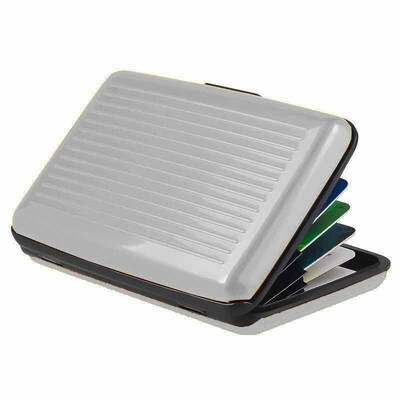 

Pocket Waterproof Business ID Credit Card Wallet Holder Case Glossy Box