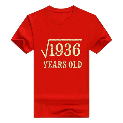

44 yrs Years Old Square Root of 1936 44th Birthday T-Shirt