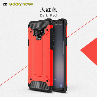 

Fivice Samsung Galaxy Note 9 case Luxury Silicone Diamond Armor PC Hard Shell Phone Case