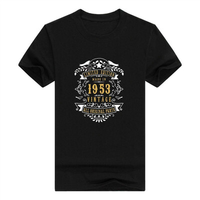 

65 Years Old Made Birth 1953 65th Birthday Bday Gift T-Shirt