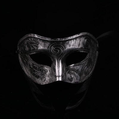 

Men Burnished Antique SilverGold Venetian Mardi Gras Masquerade Party Ball Mask