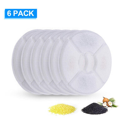 

Cat Water Fountain Filters Replacement Filters for Flower Fountain Cat Water Fountain Water Dispenser 8PCS