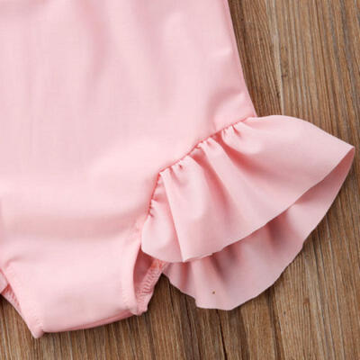 

Pink Toddler Kids Girls Bikini Summer Swimwear Bathing Swimsuit Swimming Costume