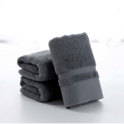 

New Soft Bamboo Fiber Face Towels Soft Absorbent Bath Hand Bathroom 3Pcs