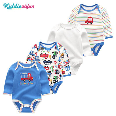 

4PCS Newborn Babywear Clothing Sets Baby Girl Clothes Cotton Rompers One-Pieces Baby Boy Clothes For Babies Bodysuits Unicorn
