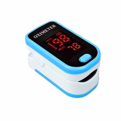 

Douleway Finger Pulse Oximeter - Portable Blood Oxygen Saturation & Heart Rate Monitor with Lanyard