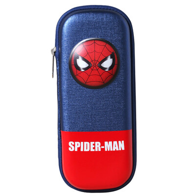 

MARVEL Disney Spider-Man 3D Large Capacity Pressure Resistant Waterproof Pencil Case Pencil Case Student Pen Case Male Blue E6035A2