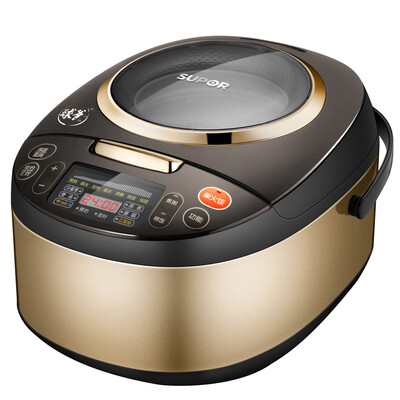 

Supor (SUPOR) rice cooker rice cooker 4L capacity panoramic window a key firewood rice CFXB40FC8040-75
