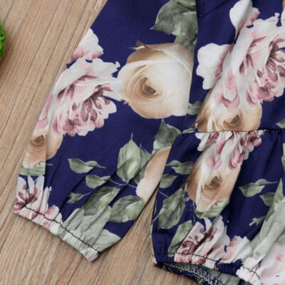 

Newborn Infant Baby Girl Floral Romper Bodysuit Jumpsuit Outfit Playsuit Clothes