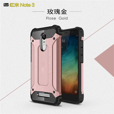 

Fivice Xiaomi Redmi note 3 case Luxury Silicone Diamond Armor PC Hard Shell Phone Case